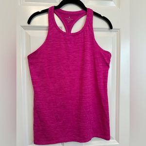 Athleta Fuchsia Racerback Tank - Size Small Petite